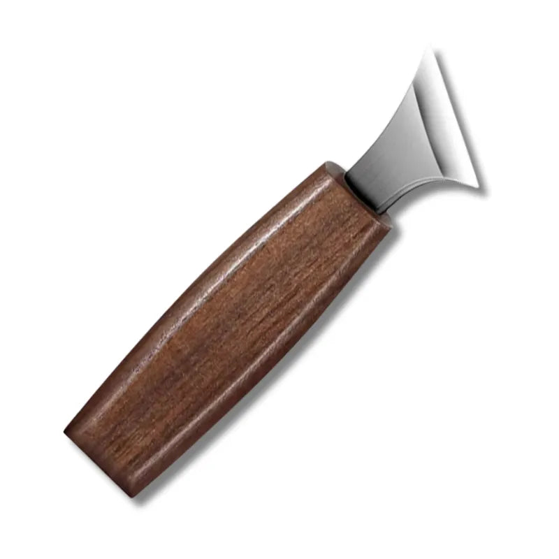 Couteau de sculpture pour façonner le bois avec précision et souplesse.