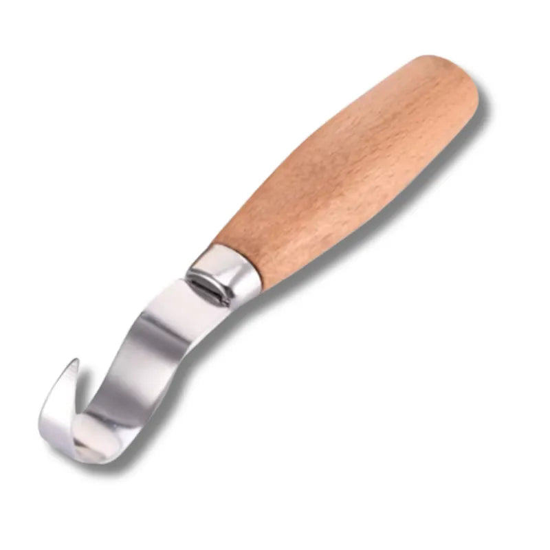 Couteau de sculpture pour façonner le bois avec précision et souplesse.