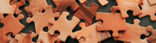 pièce de puzzle en bois