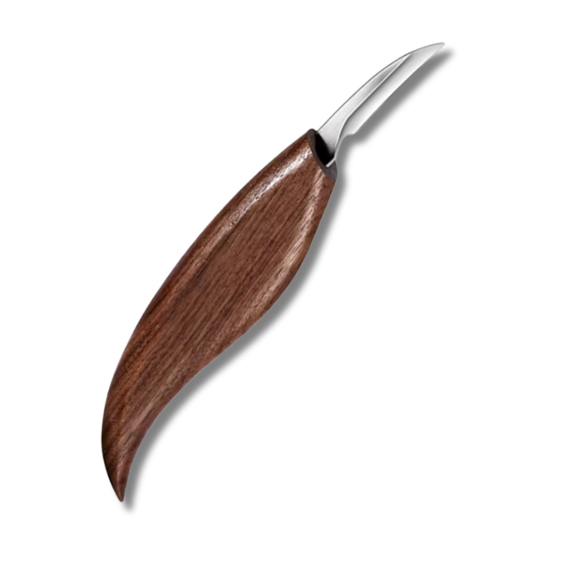 Couteau de sculpture pour façonner le bois avec précision et souplesse.