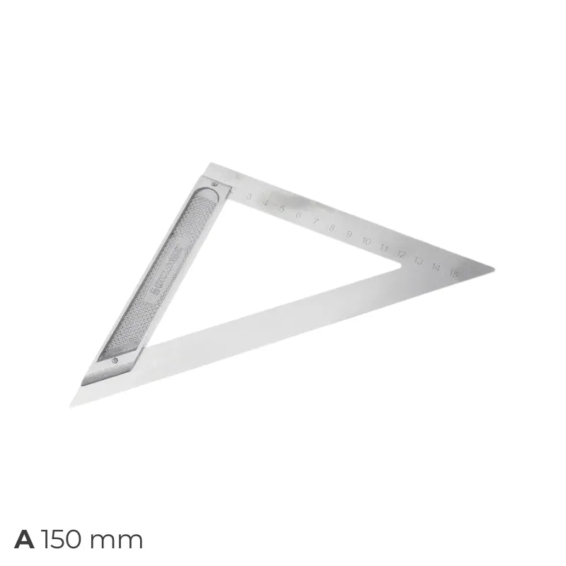Équerre de menuisier pour mesurer, tracer et contrôler les angles pendant vos créations bois.