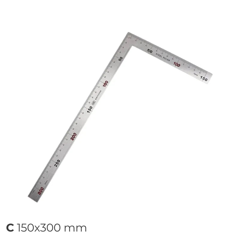 Équerre de menuisier pour mesurer, tracer et contrôler les angles pendant vos créations bois.
