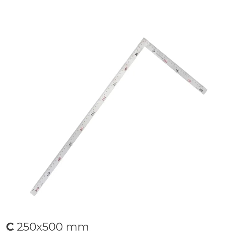 Équerre de menuisier pour mesurer, tracer et contrôler les angles pendant vos créations bois.