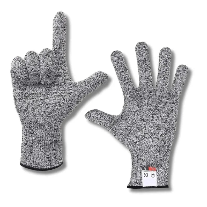 Gant anti-coupure pour sculpter en toute sécurité avec vos outils tranchants.