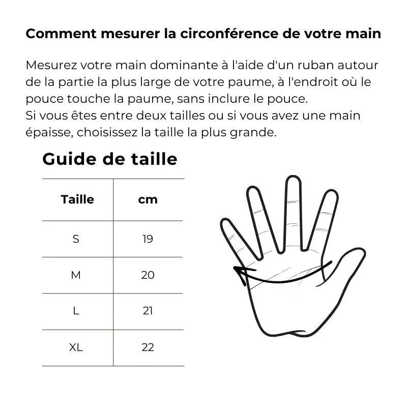 Gant anti-coupure pour sculpter en toute sécurité avec vos outils tranchants.