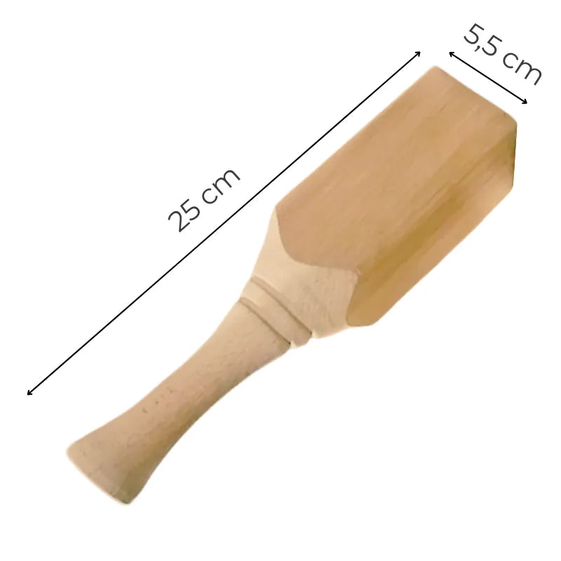 Maillet en bois, idéal pour frapper vos ciseaux sans endommager les manches.