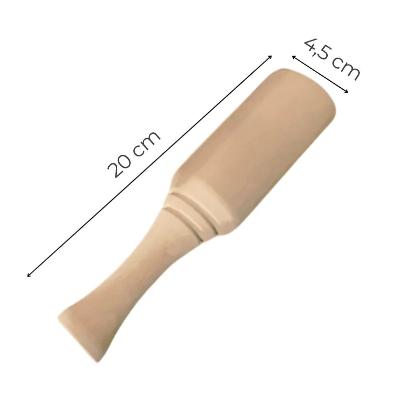 Maillet en bois, idéal pour frapper vos ciseaux sans endommager les manches.