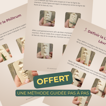 Coffret Création Totale – Sculptez vos premières œuvres en bois, pas à pas