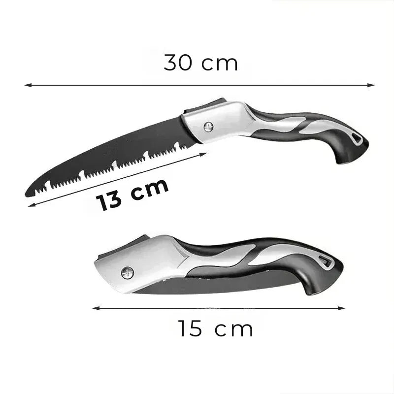 Scie manuelle pour découper le bois avec précision lors de vos projets de sculpture.