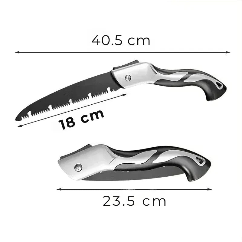 Scie manuelle pour découper le bois avec précision lors de vos projets de sculpture.