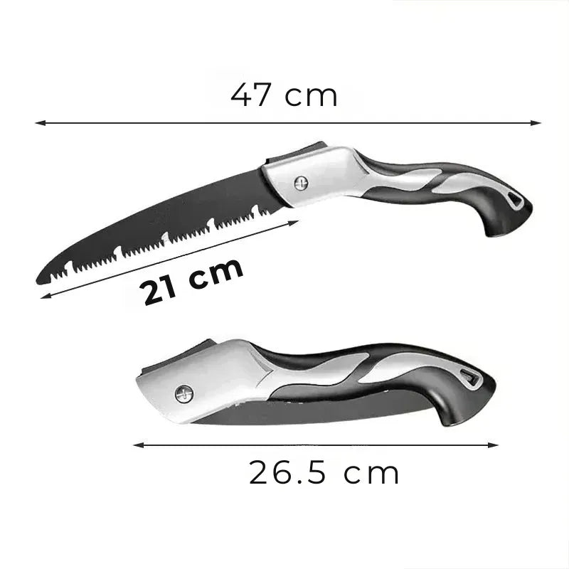 Scie manuelle pour découper le bois avec précision lors de vos projets de sculpture.