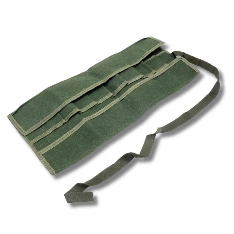 Trousse de rangement pratique pour organiser vos outils de sculpture sur bois.