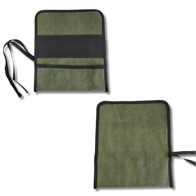 Trousse de rangement pratique pour organiser vos outils de sculpture sur bois.